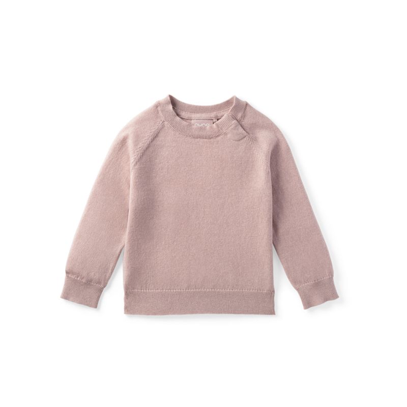 Nuna ® Dusty Mauve 6-9 Month Cotton Baby Two Piece Sweater Set - image 1 of 6