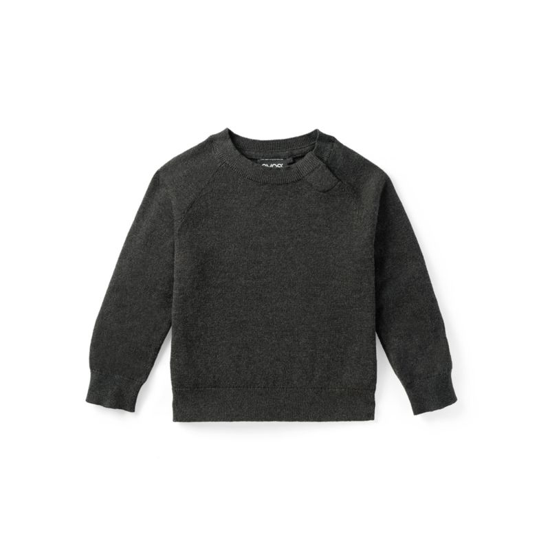 Nuna ® Shadow Black NB Cotton Baby Two Piece Sweater Set - image 1 of 6