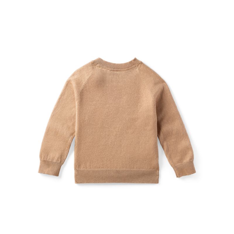 Nuna ® Tan NB Cotton Baby Two Piece Sweater Set - image 2 of 6