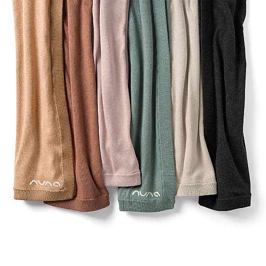 Nuna ® Sienna Brown Cotton Toddler Blanket