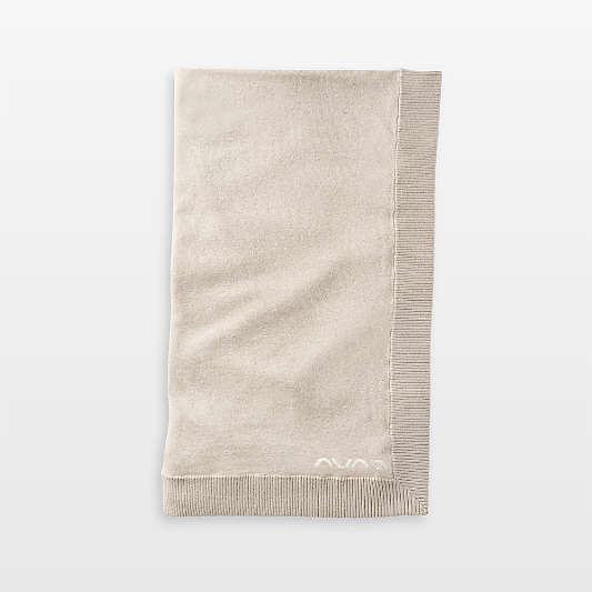 Nuna ® Beige Cotton Toddler Blanket