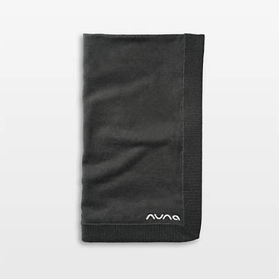 Nuna ® Shadow Black Cotton Toddler Blanket