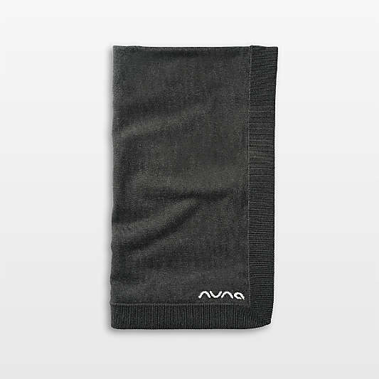 Nuna ® Shadow Black Cotton Toddler Blanket