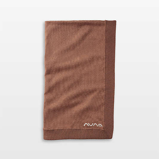 Nuna ® Sienna Brown Cotton Toddler Blanket