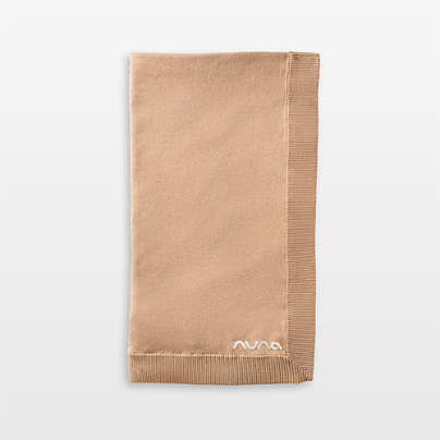Nuna ® Tan Cotton Toddler Blanket