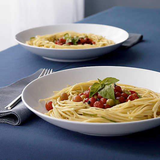 Aspen Porcelain Coupe Low Bowl