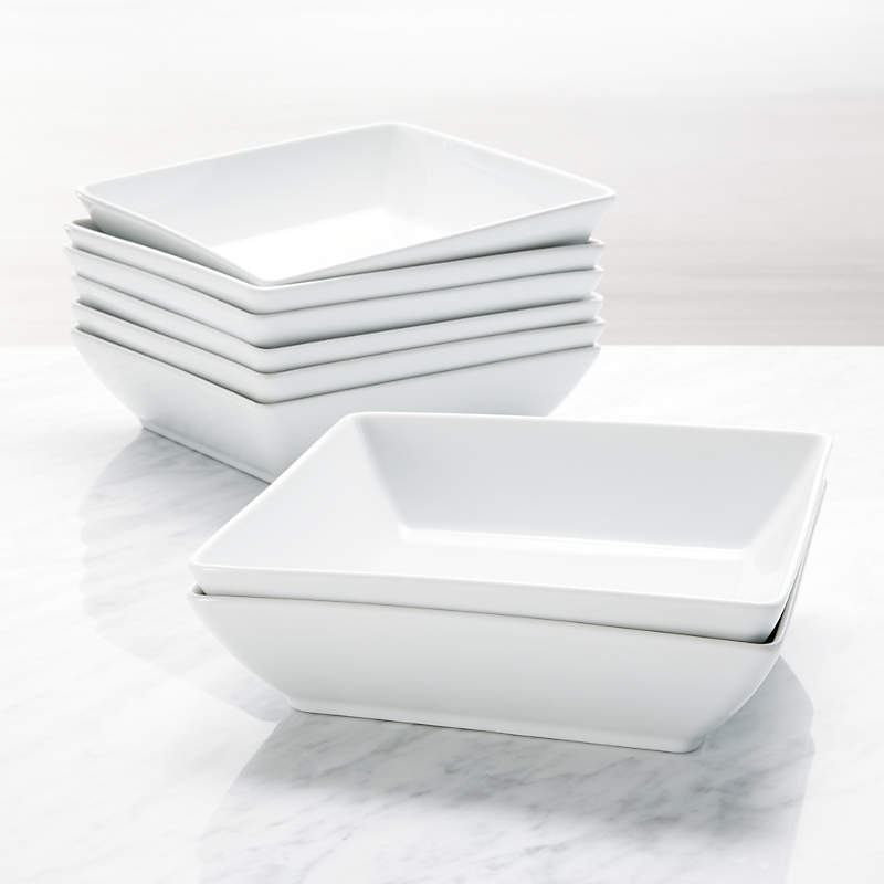 Crate and Barrel, Set Court Low Bowls