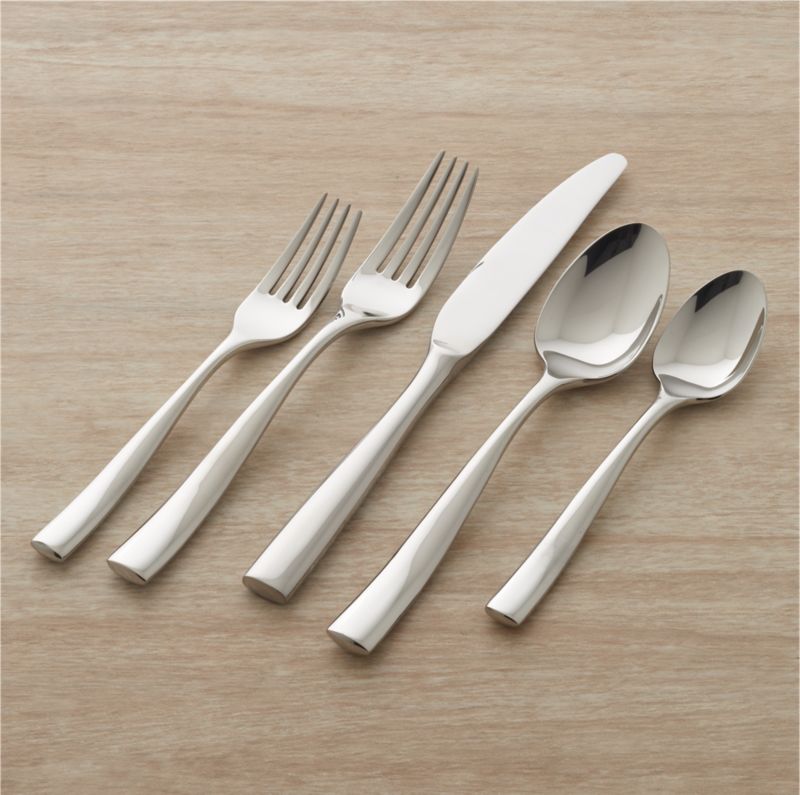 Marin Mirror 5-Piece Serving Set + Reviews | Crate & Barrel