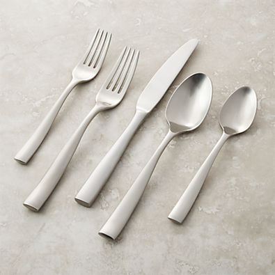 View Marin Satin 20-Piece Flatware Set details