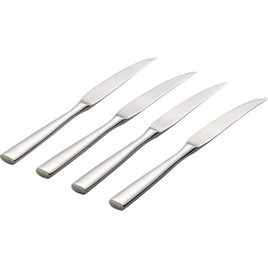 Marin Mirror Steak Knives, Set of 4