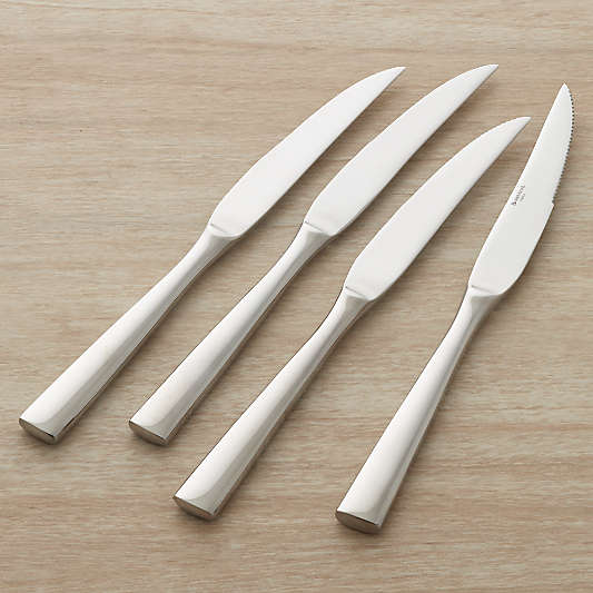 Marin Mirror Steak Knives, Set of 4