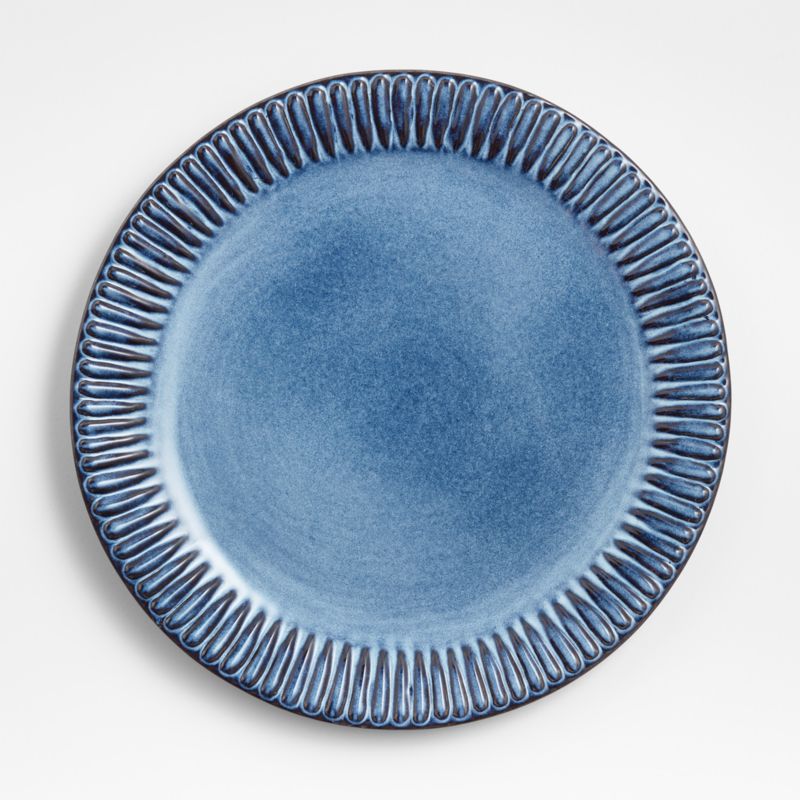 Cove Glazed Indigo Blue Dinner Plate