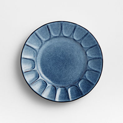 View Cove Glazed Indigo Blue Salad Plate details