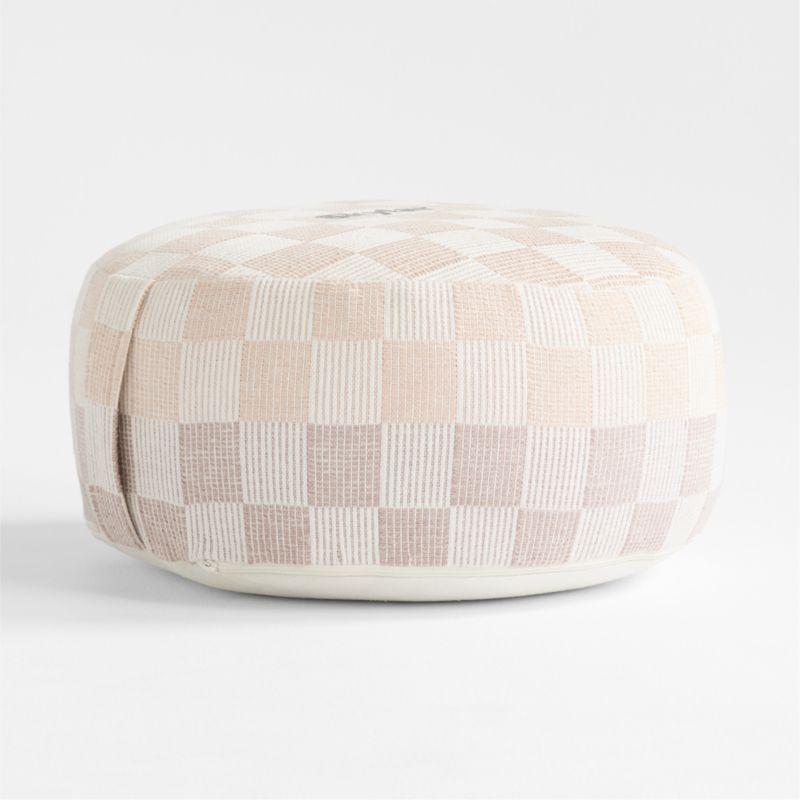 Cove Pink and Purple Checkered Kids Floor Cushion - image 0 of 5