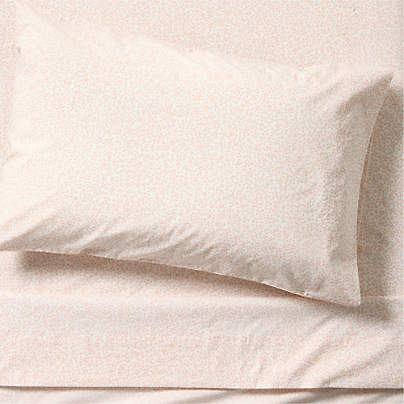 CozyCloud Organic Cotton Mini Floral Elegant Pink Twin XL Sheet Set