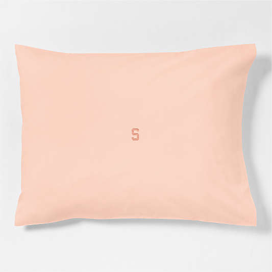 CozyCloud Washed Organic Cotton Elegant Pink Standard Bed PIllow Sham