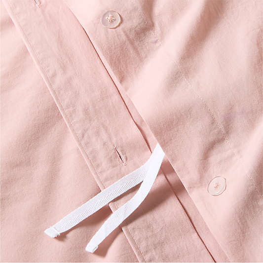 Everyday Snuggle Pink 100% Organic Cotton Percale Kids Twin Sheet Set