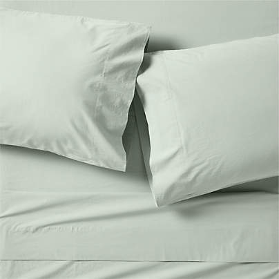 Cozy Cloud Teal 100% Organic Cotton Kids Queen Sheet Set