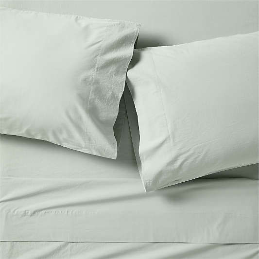 Cozy Cloud Teal 100% Organic Cotton Kids Full Sheet Set