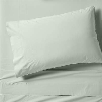 Cozy Cloud Teal 100% Organic Cotton Kids Twin Sheet Set