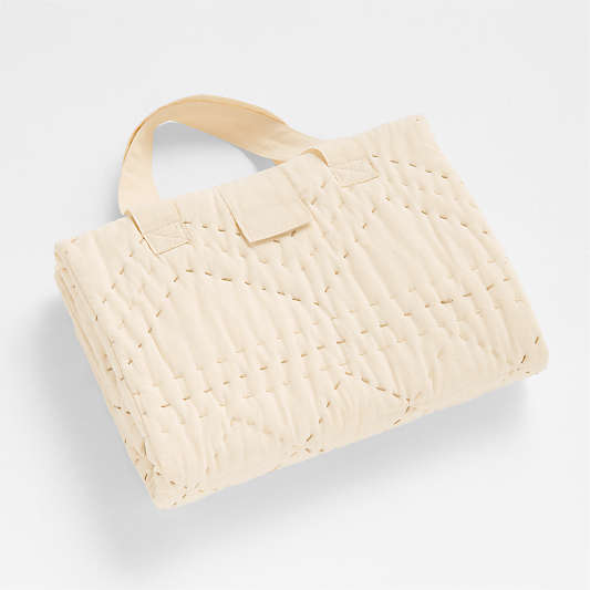 Cozy Cloud Natural Undyed Cotton Baby Activity Play Mat