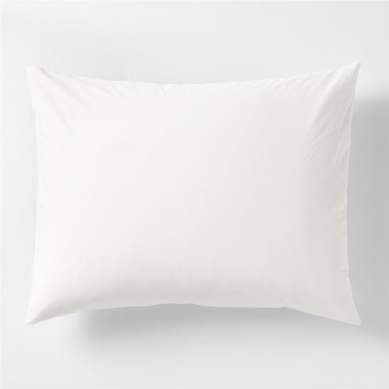 Cozy Cloud Pampas Ivory Washed Organic Cotton Kids Pillow Sham