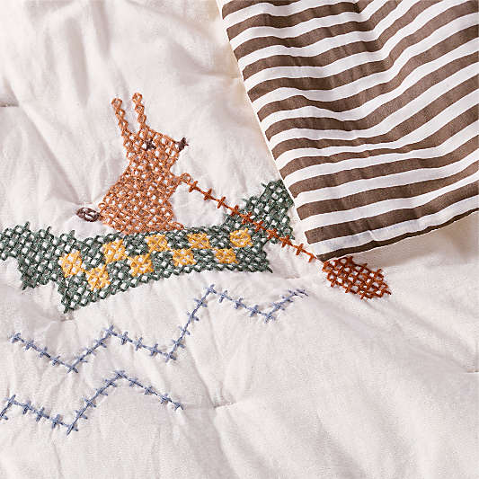 Cozy Camper Organic Cotton Voile Kids Quilt