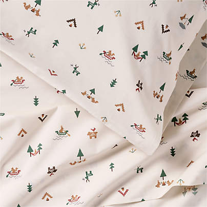 Cozy Camper Organic Cotton Voile Kids Sheet Set