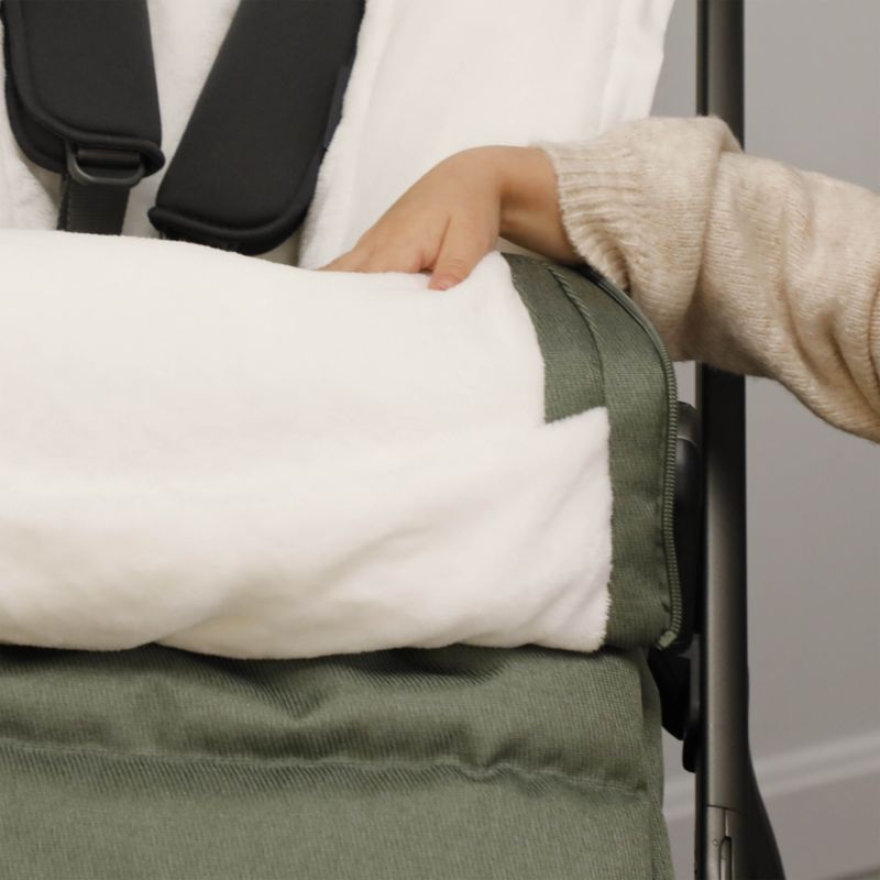 UPPAbaby ® CozyGanoosh Ada Sandstone Melange Stroller Footmuff - image 2 of 4