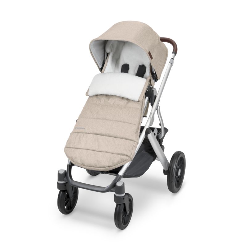 UPPAbaby ® CozyGanoosh Declan Oat Mélange Stroller Footmuff - image 2 of 3