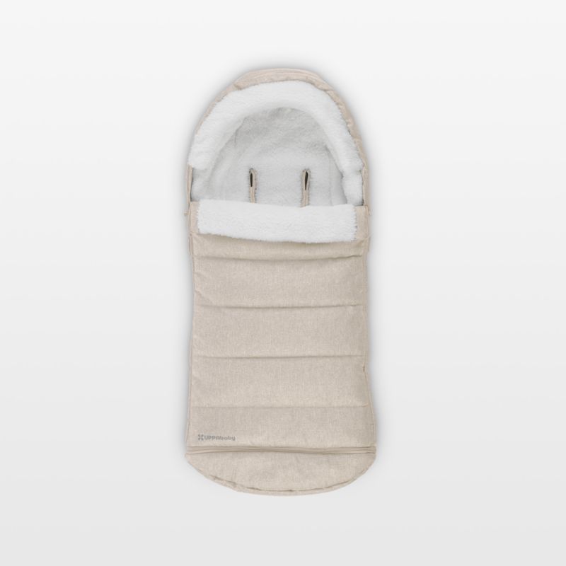 UPPAbaby ® CozyGanoosh Declan Oat Mélange Stroller Footmuff - image 0 of 3