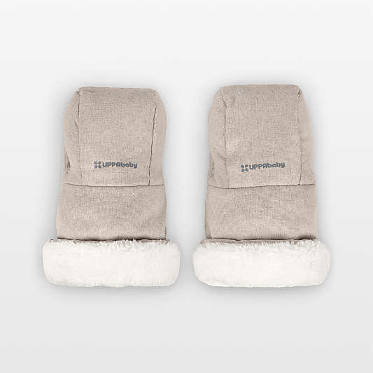 UPPAbaby ® CozyHandmuffs Ada Sandstone Melange Stroller Mittens