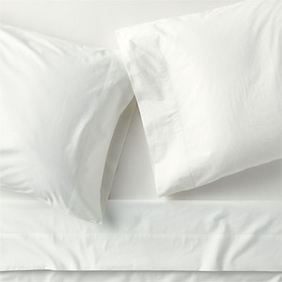 View Cozy Cloud Pampas Ivory Washed Organic Cotton Kids Queen Sheet Set details
