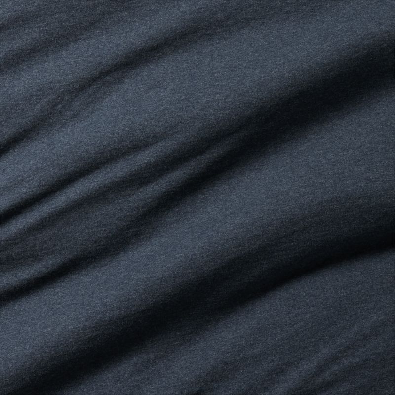 Cozysoft Organic Jersey Midnight Navy Twin/Twin XL Duvet Cover - image 9 of 9