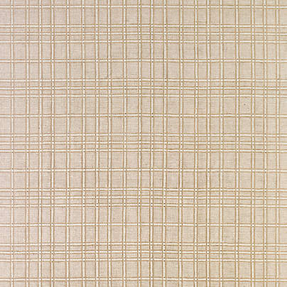 Copenhagen Jute Wool Blend Plaid Ivory Area Rug 6'x9'