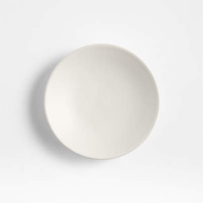Craft Linen Cream Stoneware Appetizer Plate