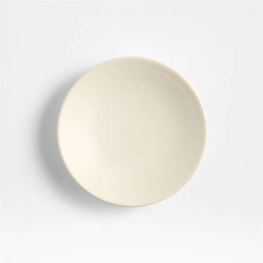 Craft Linen Cream Stoneware Appetizer Plate