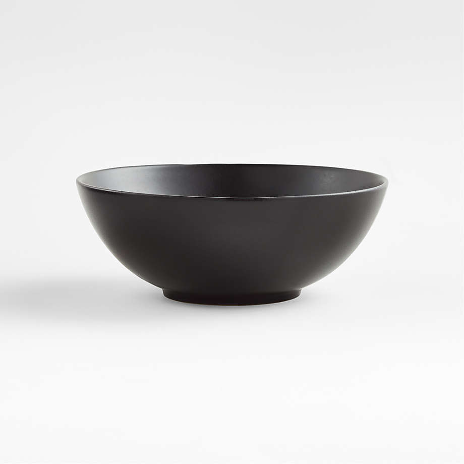 Brandless Black Stoneware Cereal Bowl - Set of 2