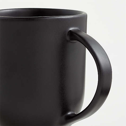 Craft 11.75-oz. Matte Black Stoneware Mug