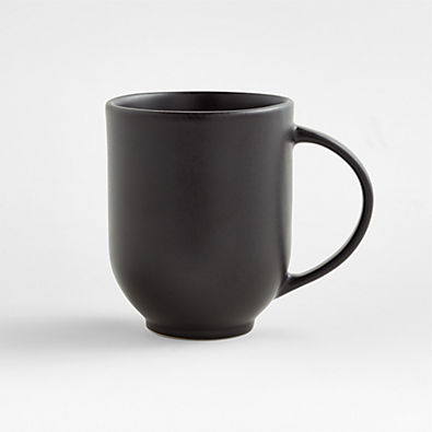 View Craft 11.75-oz. Matte Black Stoneware Mug details