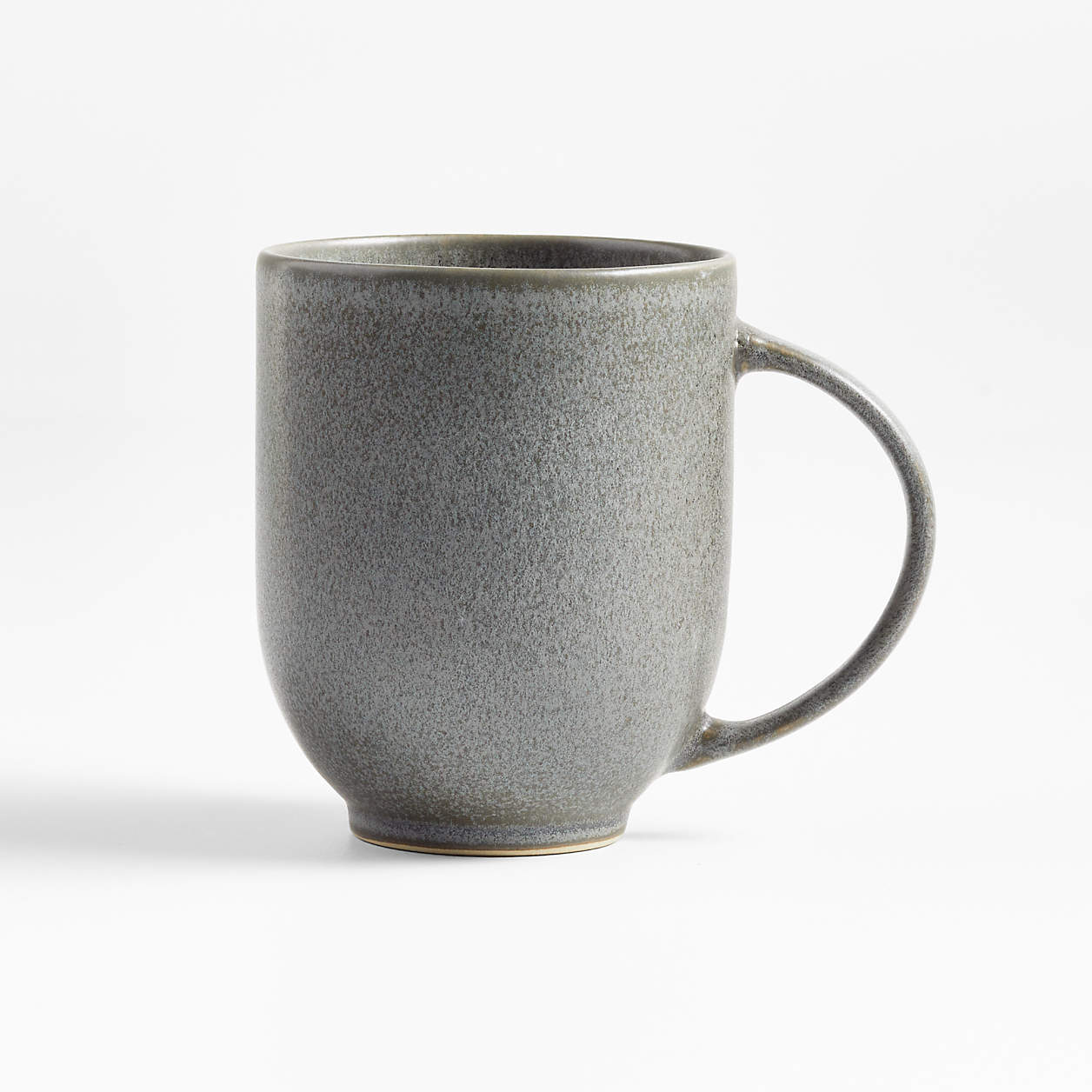 Craft Charcoal Grey Mug + Reviews Crate & Barrel