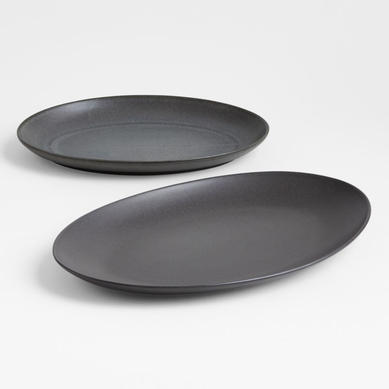 Craft Charcoal Grey Large Serving Platter