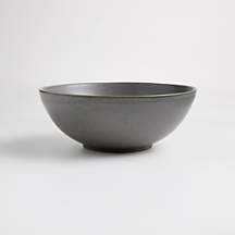 Craft Charcoal Cereal Bowl + Reviews | Crate & Barrel