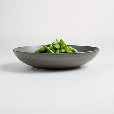 View Craft Charcoal Grey Stoneware Low Bowl details