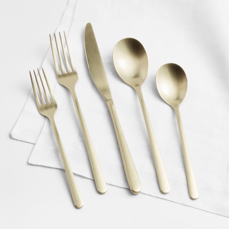 Set of 12 Crate & Barrel Tasting Spoons