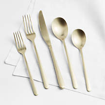 Craft Champagne 20-Piece Flatware Set