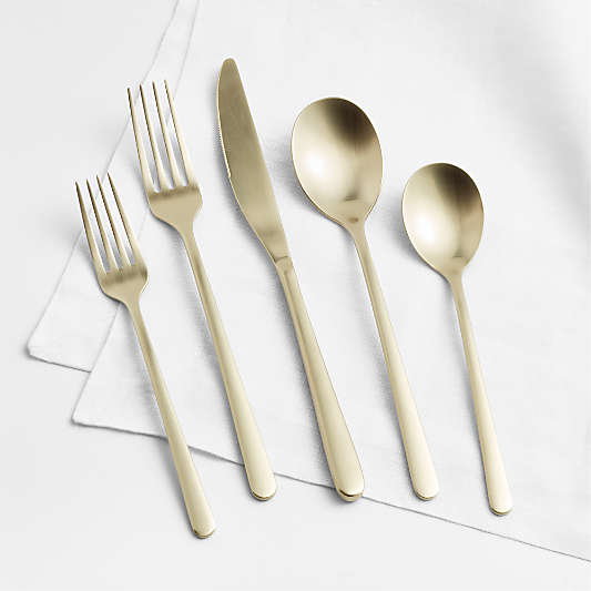 Craft Champagne 5-Piece Flatware Place Setting