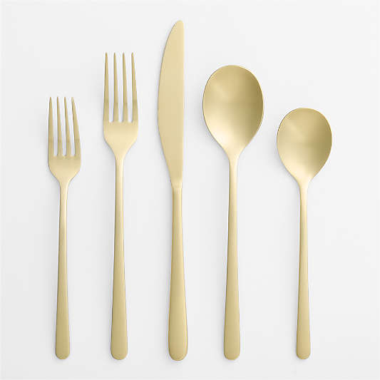 Craft Champagne 5-Piece Flatware Place Setting