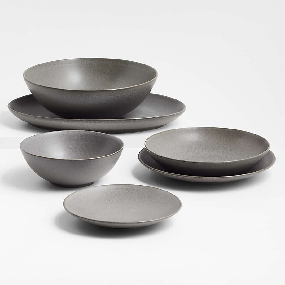 Craft Charcoal Grey Large Serving Bowl