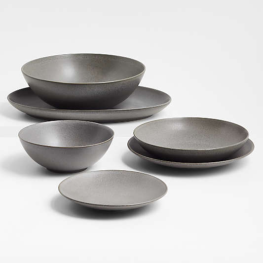 Craft Charcoal Medium Serving Bowl